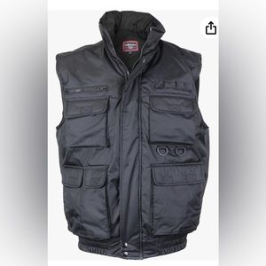 Maximos Men's Multi Pocket Military Fishing Hunting Tactical Vest Size Large New